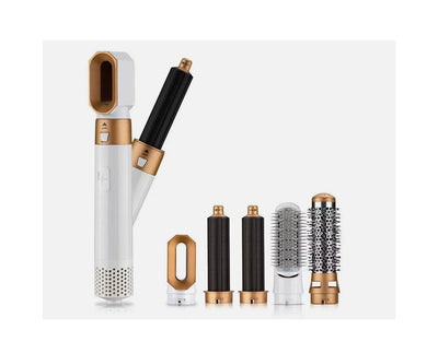 5-in-1 Professional Hair Styler Brush – Dry, Curl, Straighten & Volumize