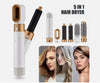 5-in-1 Professional Hair Styler Brush – Dry, Curl, Straighten & Volumize