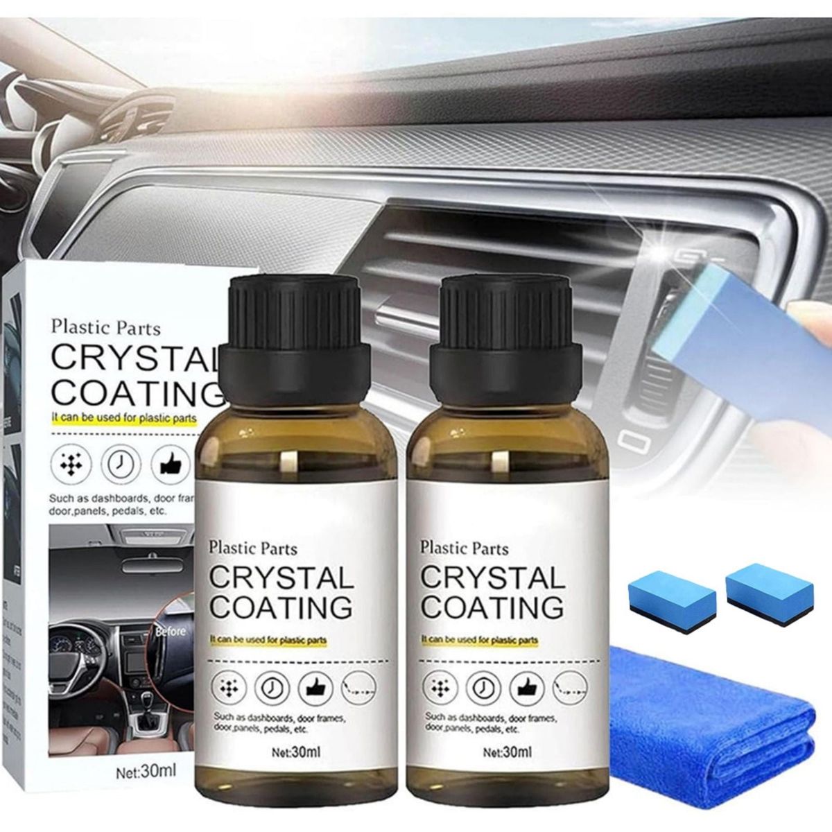 CRYSTAL COATING POLISH FREE SHIPPING ACROSS Pakistan