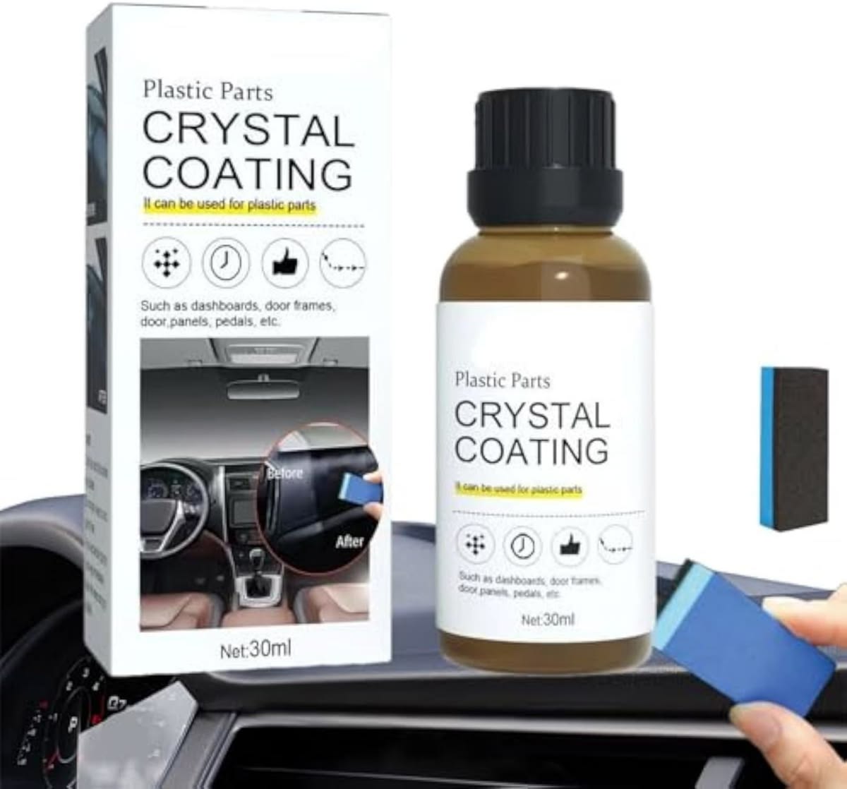 CRYSTAL COATING POLISH FREE SHIPPING ACROSS Pakistan