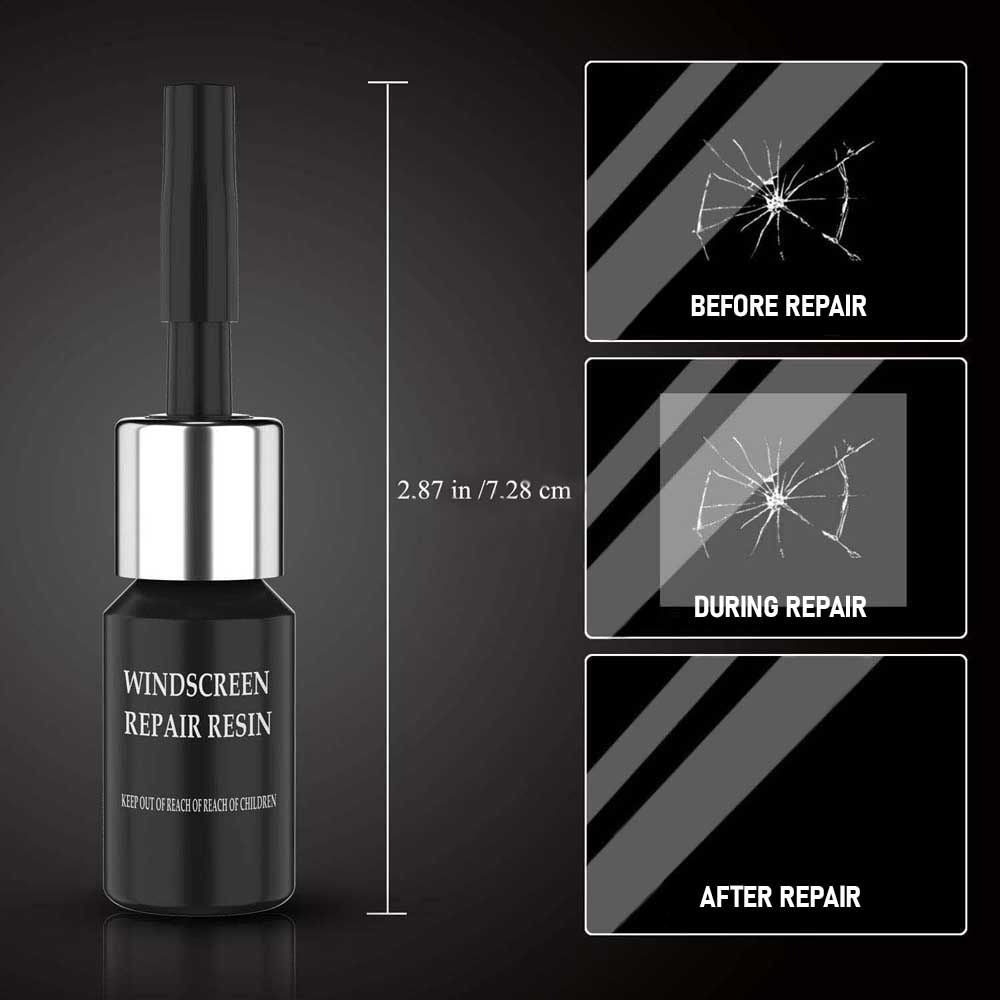 Windshield Crack Repair Kit– Stops Cracks Instantly